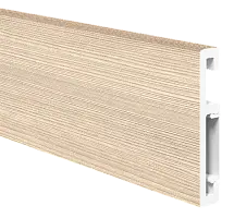 Плинтус ПВХ FG 015_Лиственница крем