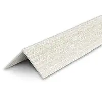Угол 25х25мм 2,7м "Идеал", Ясень белый
