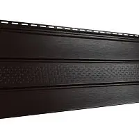 Софит Ю-Пласт Pro классический с центральной перфорацией Коричневый 