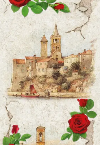 Панель ПВХ Старый город 627 - купить в интернет-магазине Diopt.ru