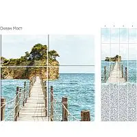 Стеновая панель ПВХ Кронапласт Unique Океан мост 2700х250 мм