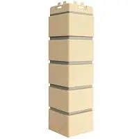 Угол наружный Grand Line Клинкерный кирпич Design Бежевый со швом RAL 7006 390х120х120 мм