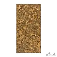 Пробковый клеевой паркет IberCork  с Лаком Леон негро 4 VG