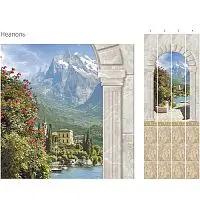 Стеновая панель ПВХ Кронапласт Unique Неаполь 2700х250 мм