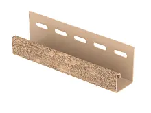 J-Профиль (Ю-пласт) Кирпич Бежевый