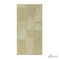 Пробковое настенное покрытие в пластинах IberCork Марбелья Крем