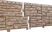 Фасадная панель Сланец Бурый