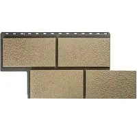 Фасадная панель Альта-Профиль Камень Неаполитанский Слоновая кость 1000х430 мм