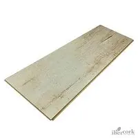 Пробковый паркет с цифровой HD-печатью IberCork Алерсе Бланко