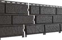 Фасадная панель Кирпич Коричневый