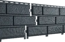 Фасадная панель Кирпич Графитовый