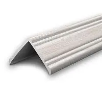 Угол наружный фигурный 40х40мм 2,7м "Идеал", Клен белый