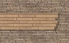 Фасадная панель Ригельный кирпич Кварц