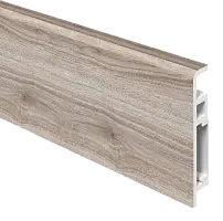 Плинтус ПВХ FC 029_Орех Пекан сливочный стронг