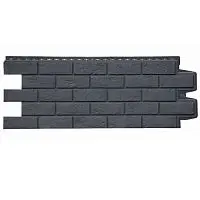 Фасадная панель Grand Line Состаренный кирпич Classic Графит 995х390 мм