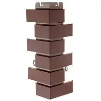 Угол наружный Кирпич Клинкерный Коричневый