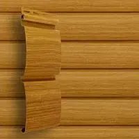 Сайдинг виниловый Grand Line Tundra D4,8 Блок-хаус Клен 3000х244 мм