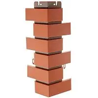 Угол наружный Кирпич Клинкерный Красный