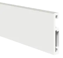 Плинтус ПВХ FG 030_Белый матовый