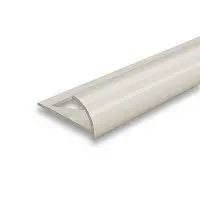 Раскладка наружная для плитки 8мм 2,5м "Идеал", Светло-бежевый