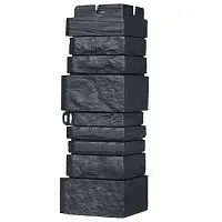 Угол наружный Grand Line Сланец Classic Графит 420х155х155 мм