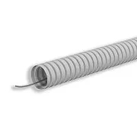 Труба гофрированная ПВХ с зондом Ф20 (бухта) "Идеал"