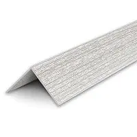 Угол 25х25мм 2,7м "Идеал", Ясень серый