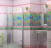 Пруд с кувшинками розовый