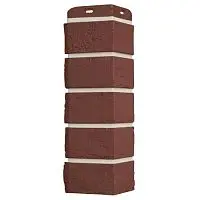 Угол наружный Grand Line Колотый камень Design Plus Корица с белым швом 392х153х153 мм