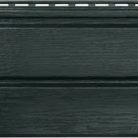 Сайдинг акриловый Альта-Профиль Альта-Брус Графит  3000х250