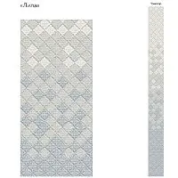 Стеновые ПВХ панели Кронапласт Unique Лила триколор 2700х250 мм