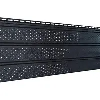 Софит Ю-Пласт Classic полностью перфорированный Графит 