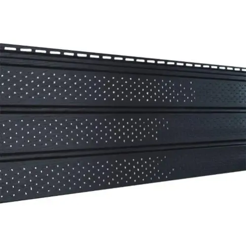 Софит Ю-Пласт Classic полностью перфорированный Графит  - купить в интернет-магазине Diopt.ru