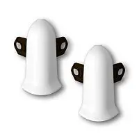 Угол наружный с крепежом для плинтуса 55мм "Идеал Классик"