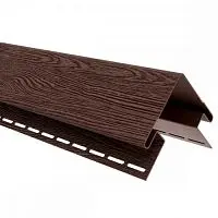 Наружный угол  Фактур Орех