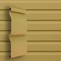 Сайдинг виниловый Grand Line Amerika D4,4 Корабельный брус Карамельный 3600х224 мм