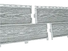 Фасадная панель Хокла Винтаж Пепел