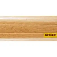 Плинтус Идеал (IDEAL) коллекция Комфорт Вишня дикая
