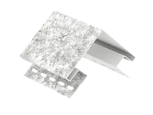 Угол наружный Кварцит Светло-серый