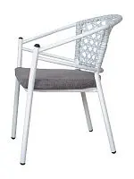 Стул Латте с подушкой, белый