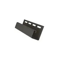 Планка J-профиль Grand Line Графит 3000 мм