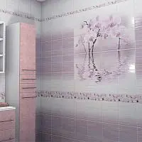 Стеновая панель ПВХ Кронапласт Unique Мелисса Орхидея 2700х250 мм