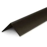 Угол 25х25мм 2,7м "Идеал", Каштан
