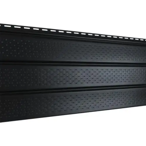 Софит Ю-Пласт Pro классический полностью перфорированный Графит - купить в интернет-магазине Diopt.ru