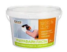 Шпаклевка готовая на латексной основе Ультрафайн Паста