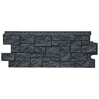 Фасадная панель Grand Line Дикий камень Classic Графит 978х388 мм