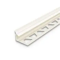 Раскладка внутренняя для плитки 8мм 2,5м "Идеал", Слоновая кость