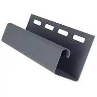 Планка J-профиль Grand Line Серый графит 3000 мм