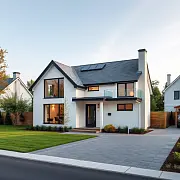 Дизайн фасада загородного дома: стили, материалы и цветовые решения