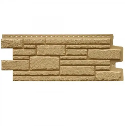 Фасадная панель Grand Line Камелот Classic Песочный 992х392 мм - купить в интернет-магазине Diopt.ru